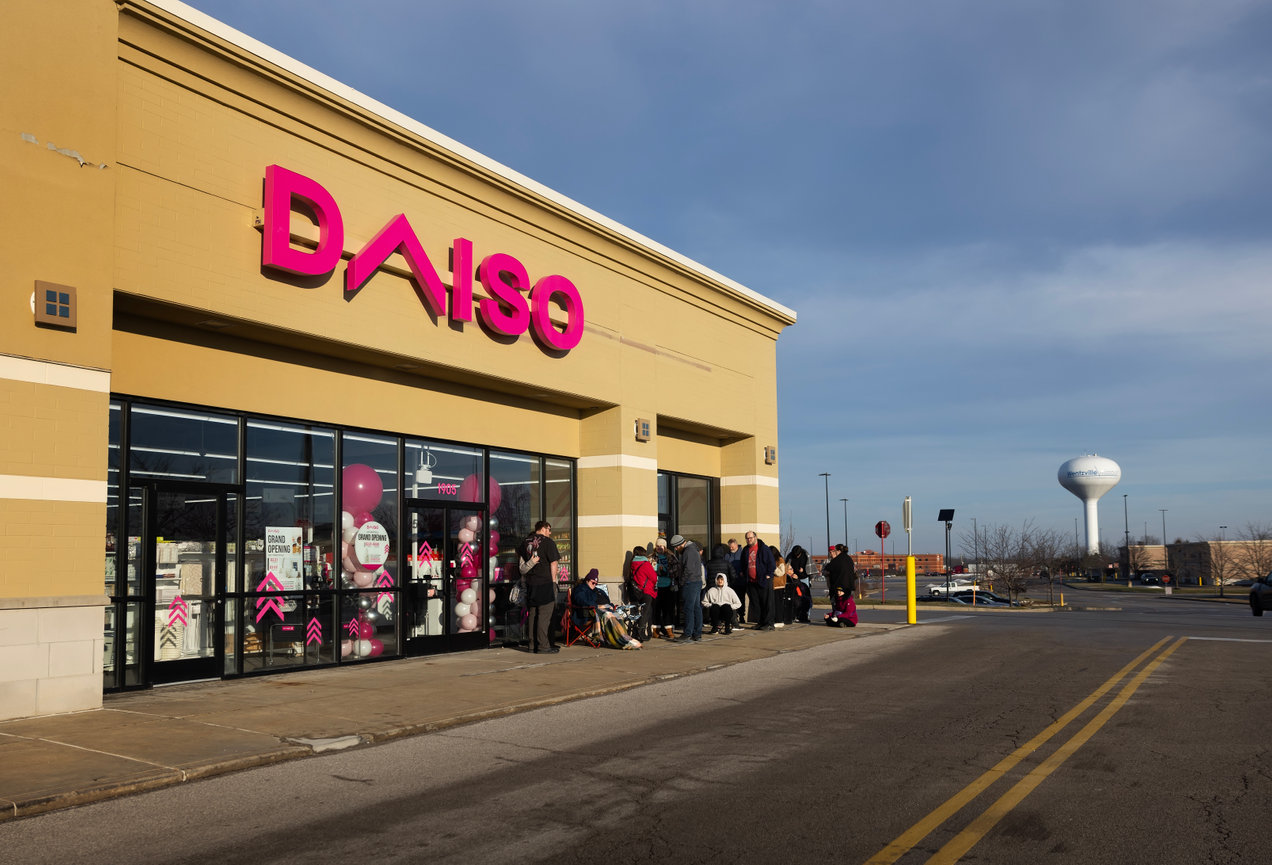 Daiso opening day branding photography in Wentzville Corporate Photography