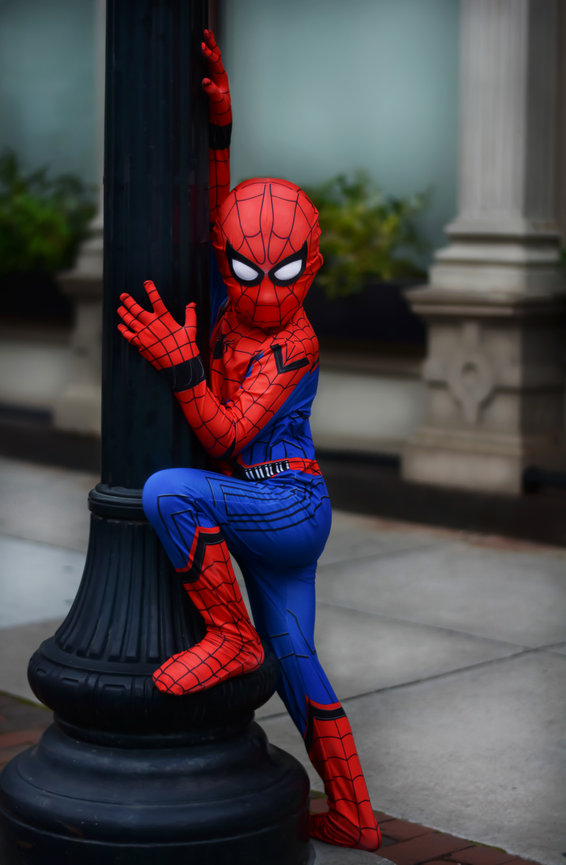 themed spider man shoot in cincinnati ohio