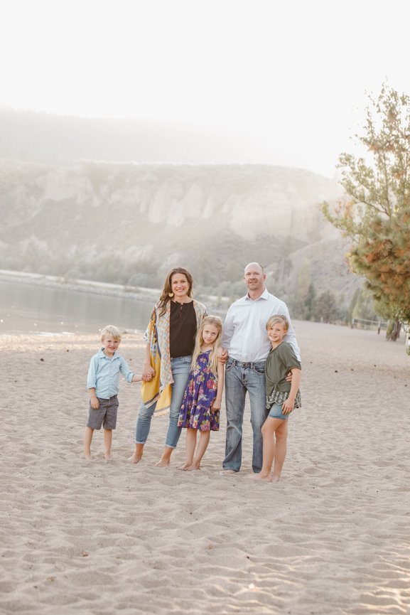 Okanagan Summerland Beach Family Photographer
