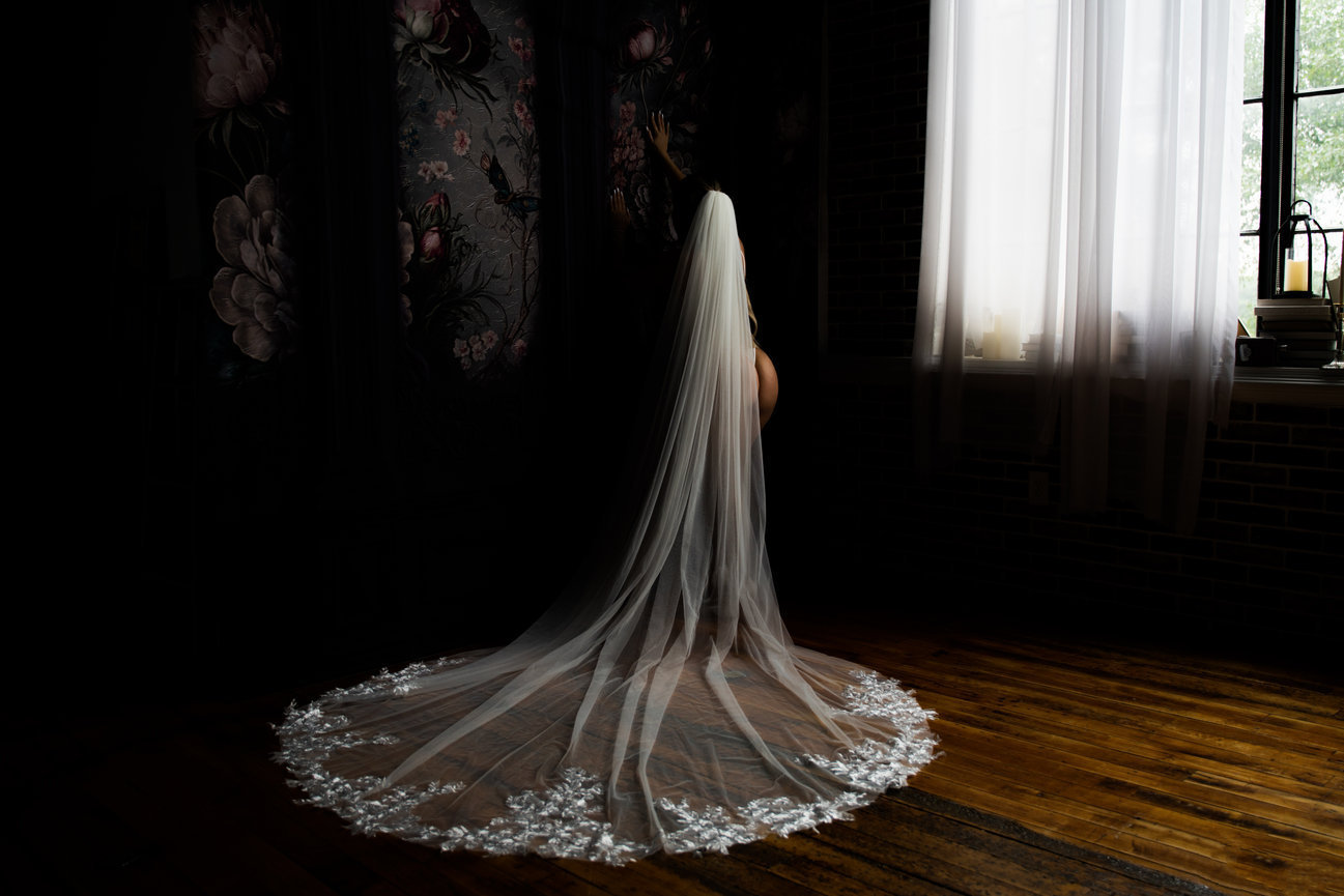 Bridal boudoir photography session in Atlanta