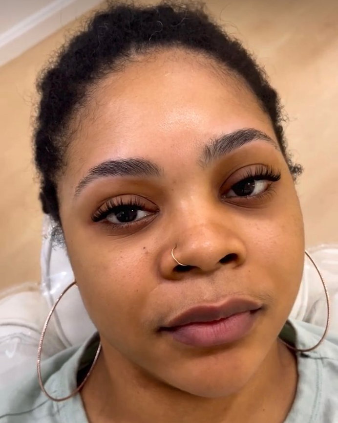 Cluster lash set with brow design &mdash; Brown Bella Beauty