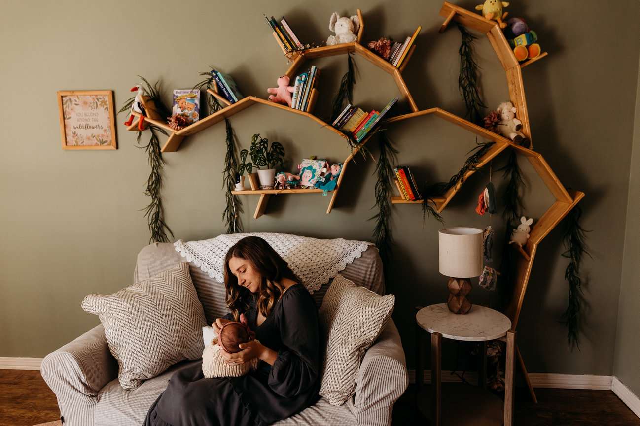 athens alabama newborn photo session