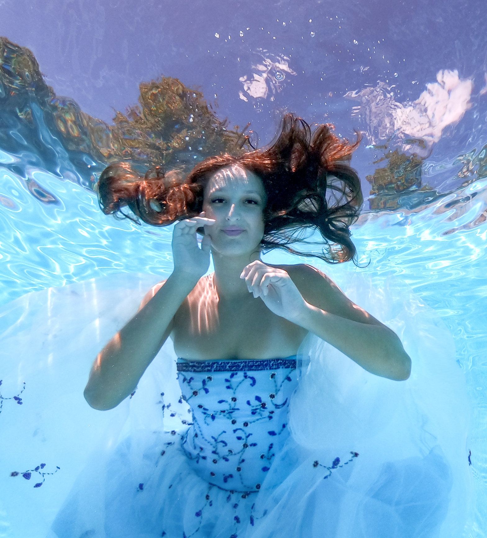 Underwater Senior Photos - Stacy Holbert PhotoArt