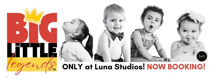 NOW BOOKING: Big Little Legends B&W Children's Sessions in 2026!