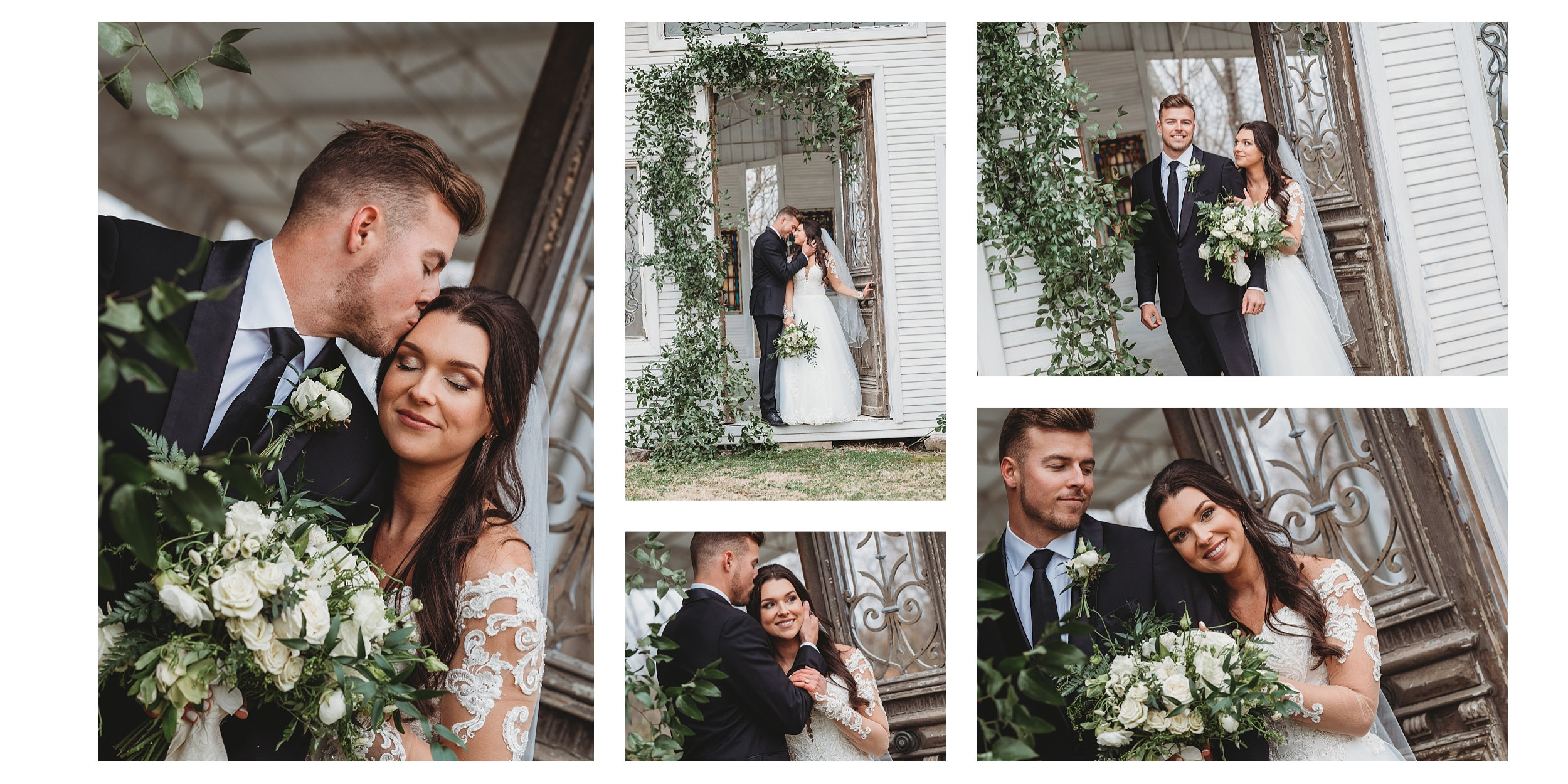 Courtney \u0026 Brandon- North Alabama Winter Wedding - Bradford Farm and Venue, image size:2500x1250