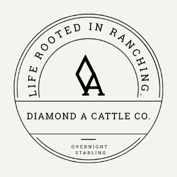 Diamond A Cattle Overnight Stabling Logo
