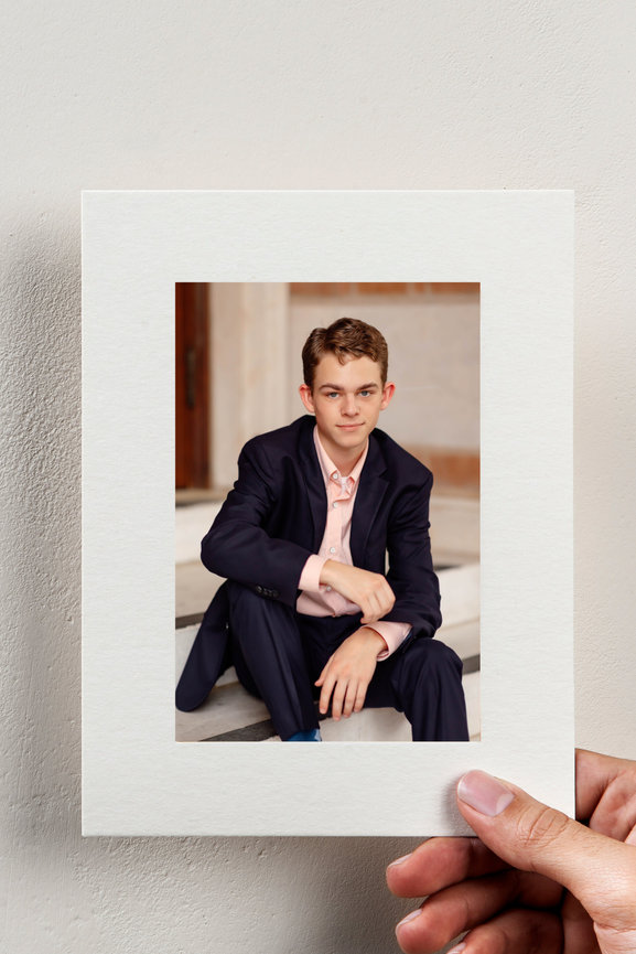 Senior Portrait at Rice Village