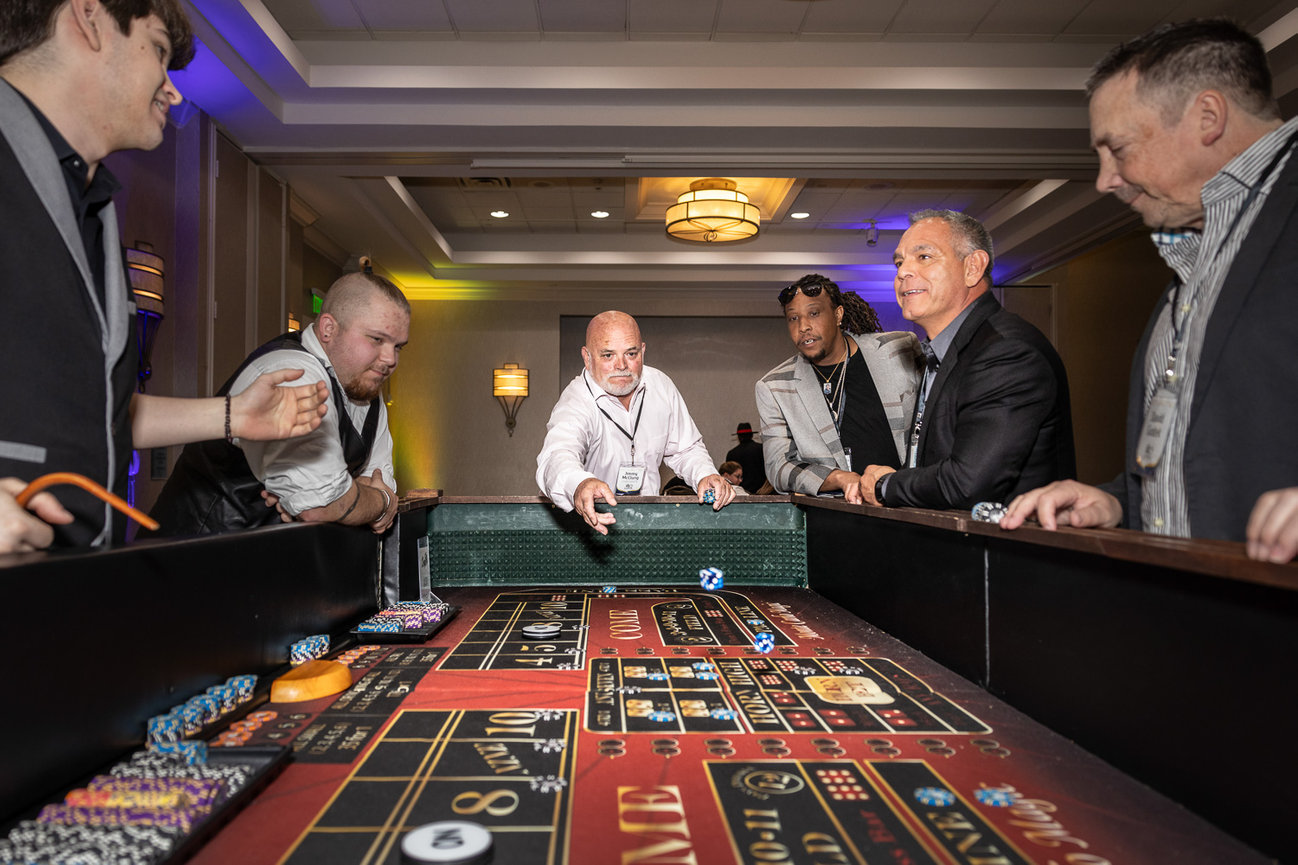 Candid event photography, professional event photographer - red bow tie photography