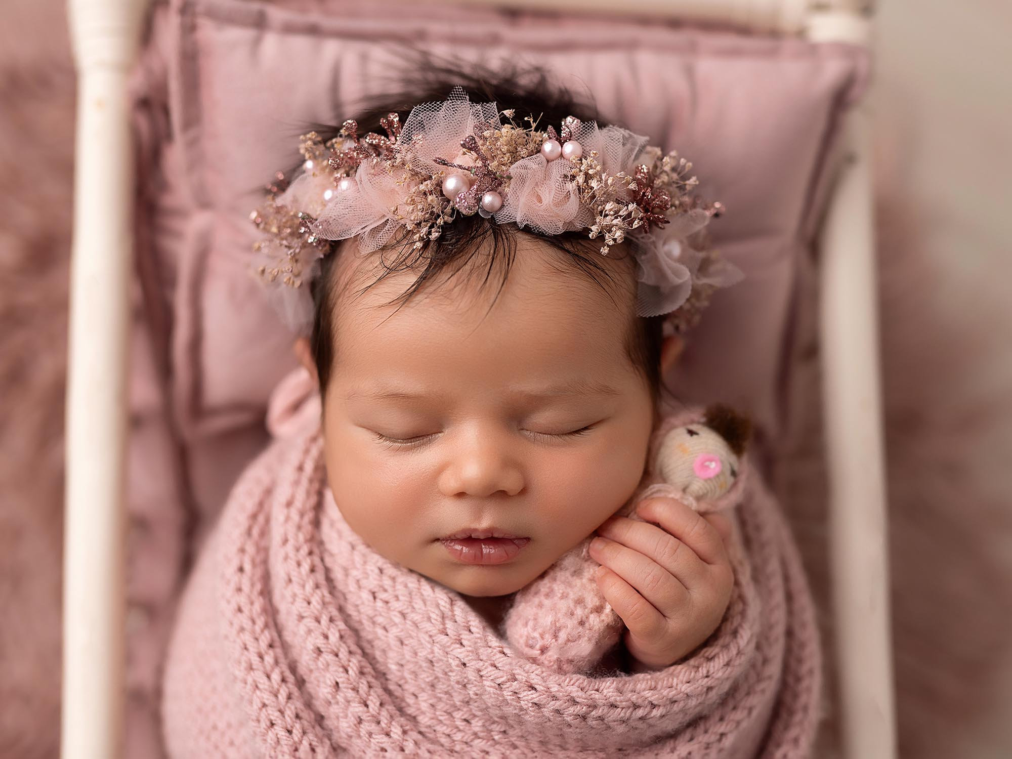 Baby Sophia's Newborn Photoshoot - Portraits By Chaya