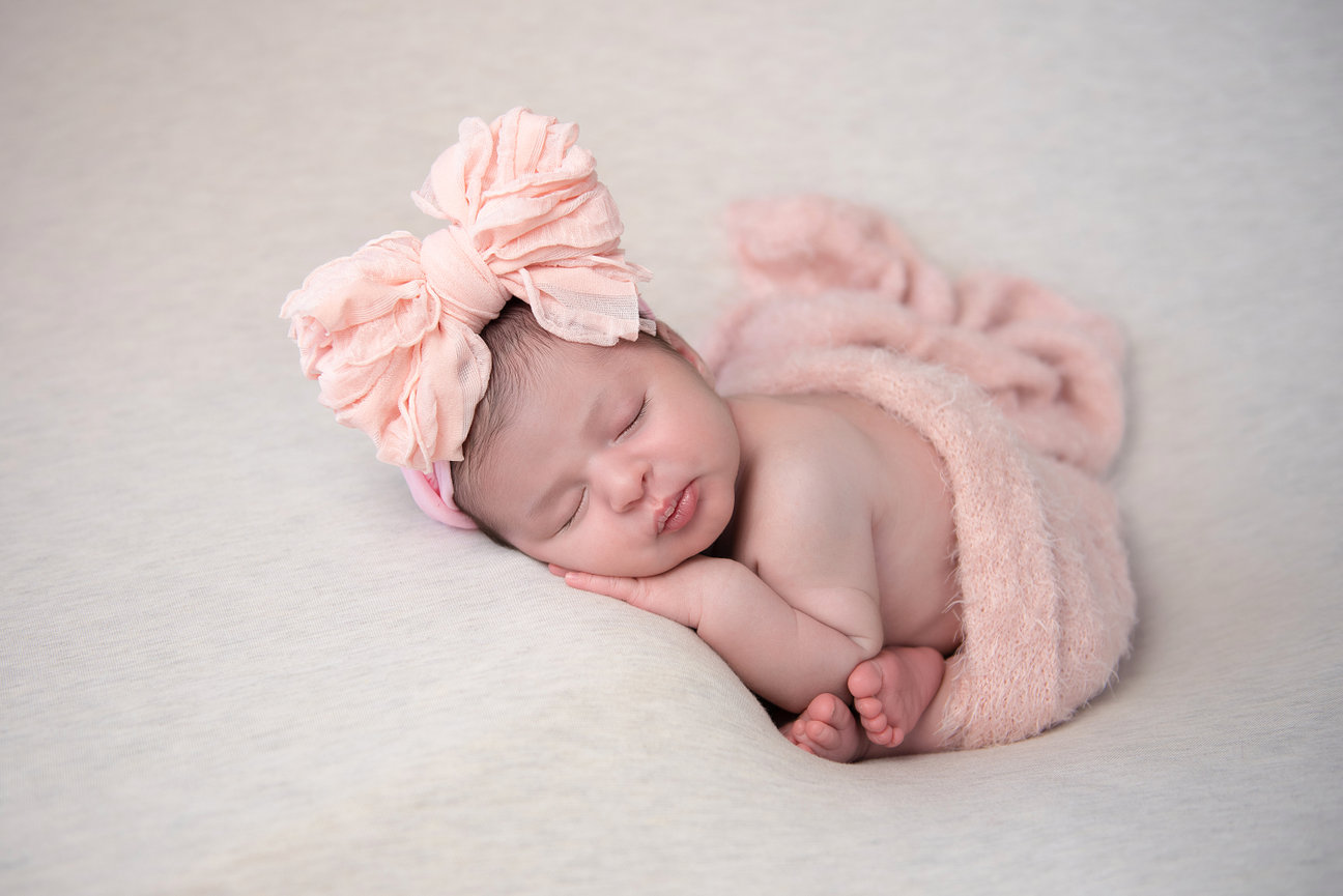 Tiny Baby Girl ~ 14 days {Metro Detroit Newborn Photography