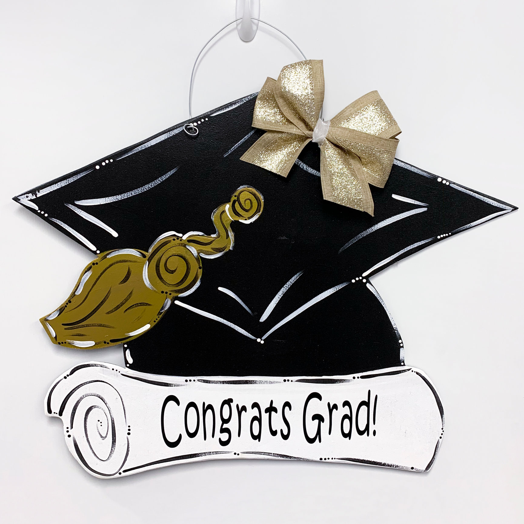 Congrats Grad sale Door Hanger