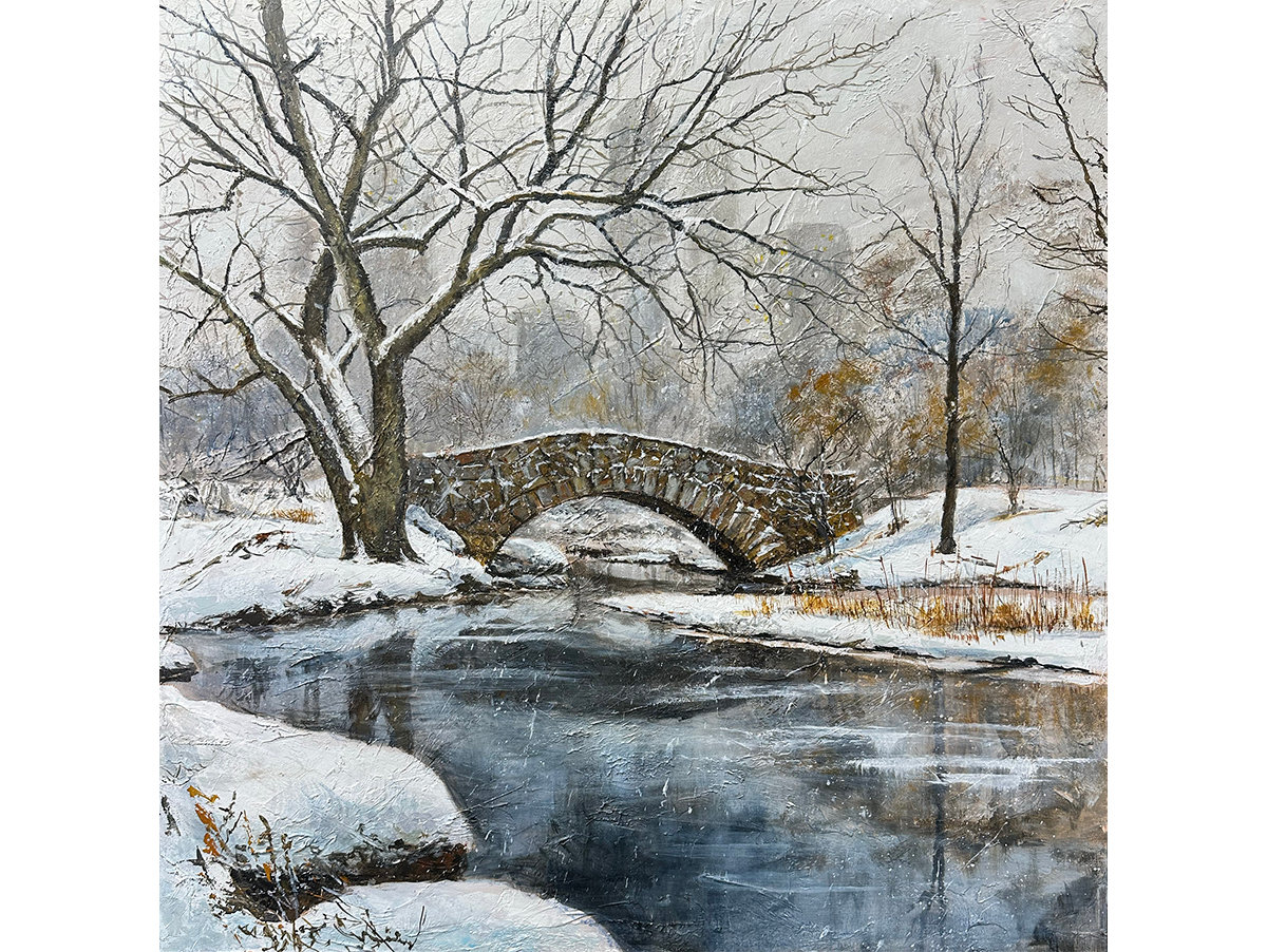 WINTER'S EMBRACE - CENTRAL PARK - William Mangum Fine Art