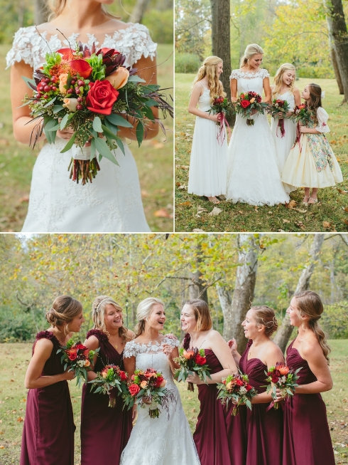 autumnal wedding dresses
