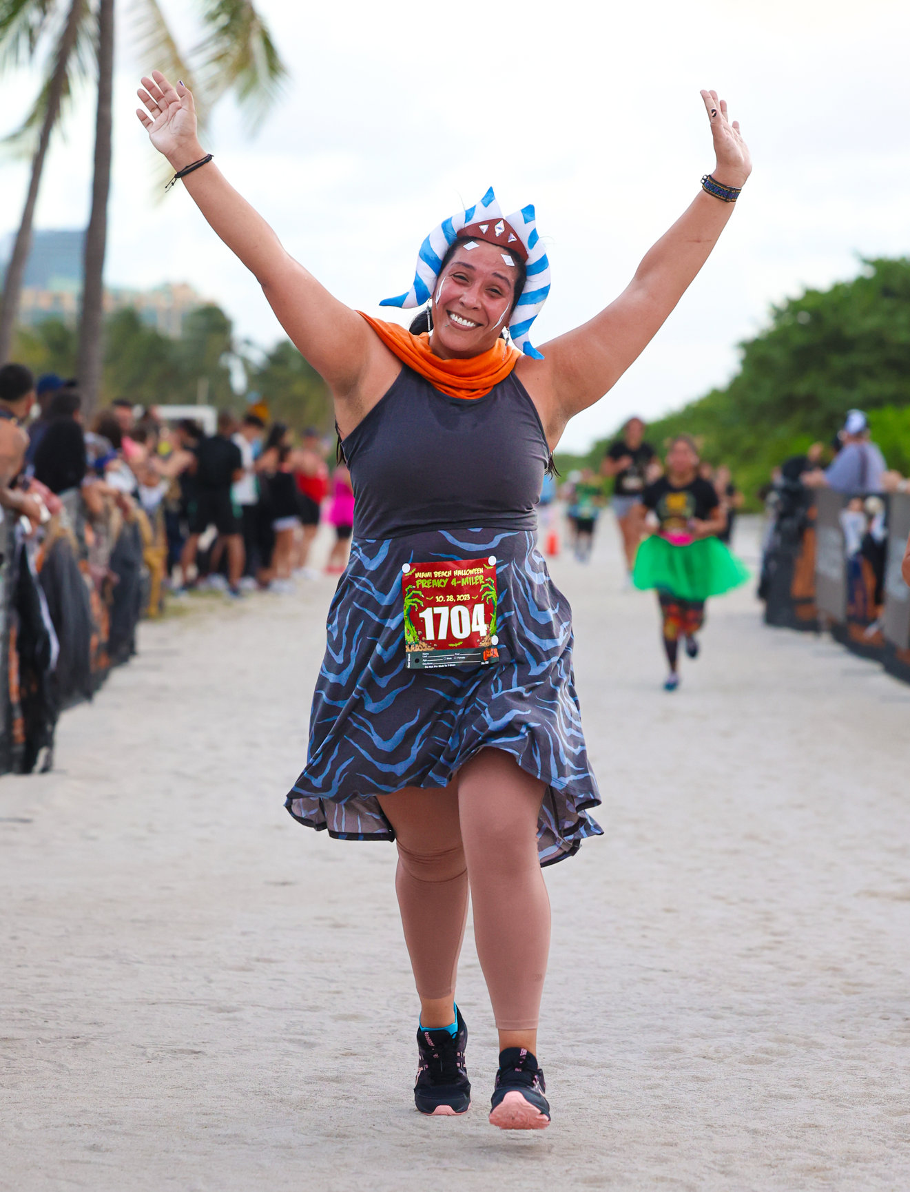 MIAMI BEACH HALLOWEEN HALF MARATHON & FREAKY 4MILER 2023 JP Pedicino