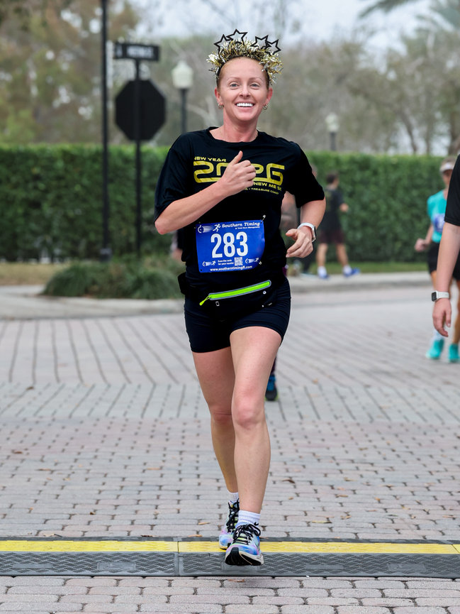 New Year New Me 5K runner