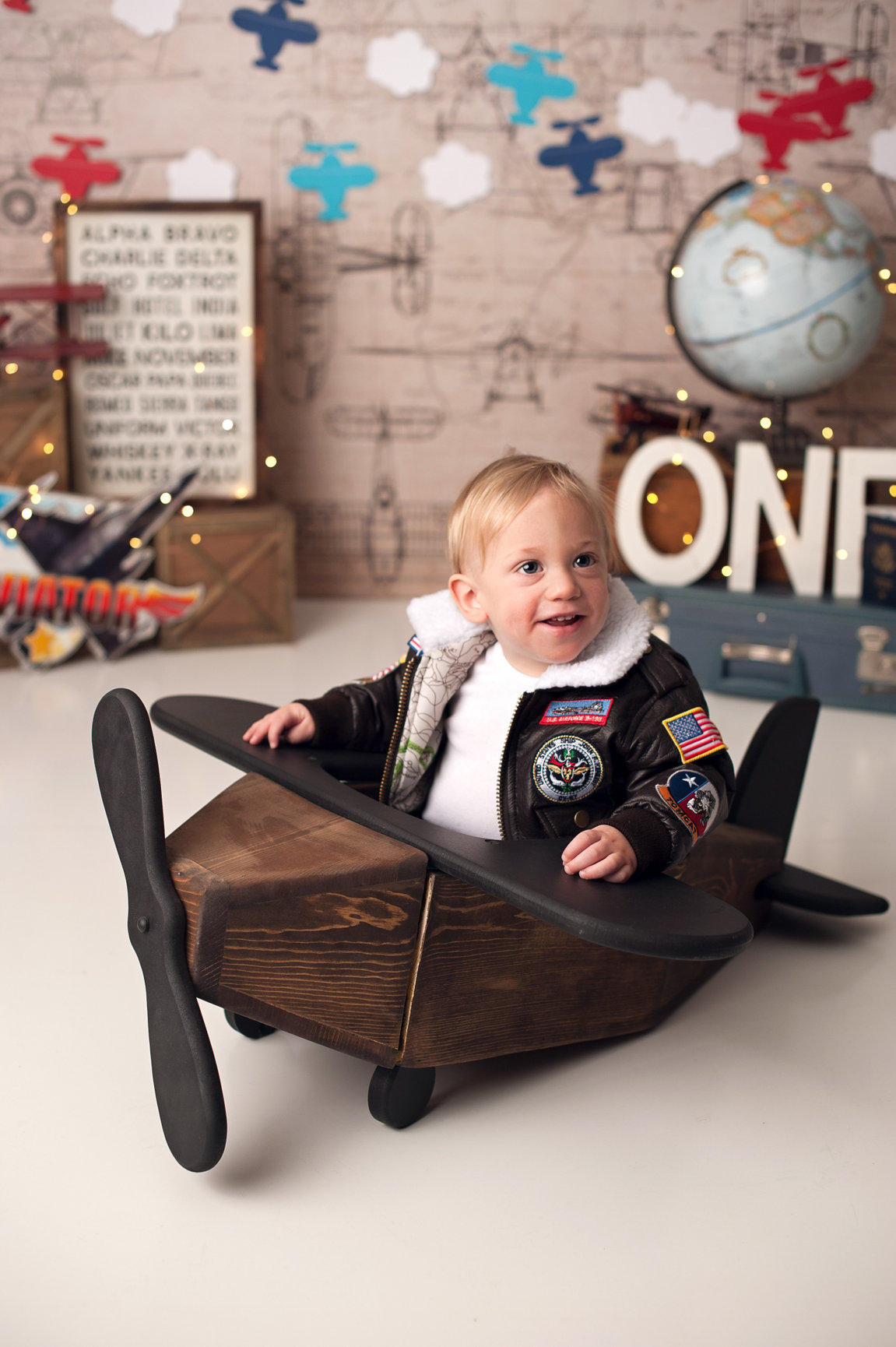 A Top Gun Cake Smash Salt Lake City Utah Cake Smash Photographer