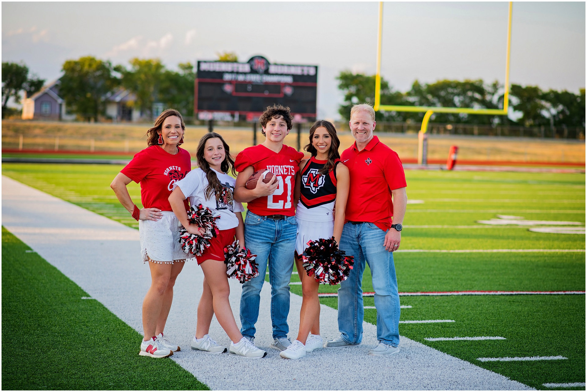 Celebrating Family and Football at Hornet Stadium in Muenster, Texas ...