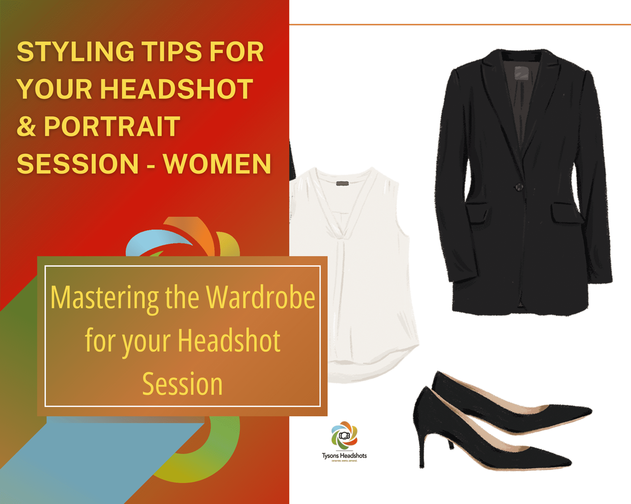 Style Session Styling Tips for Women’s Headshot & Portrait Sessions | Tysons Headshots