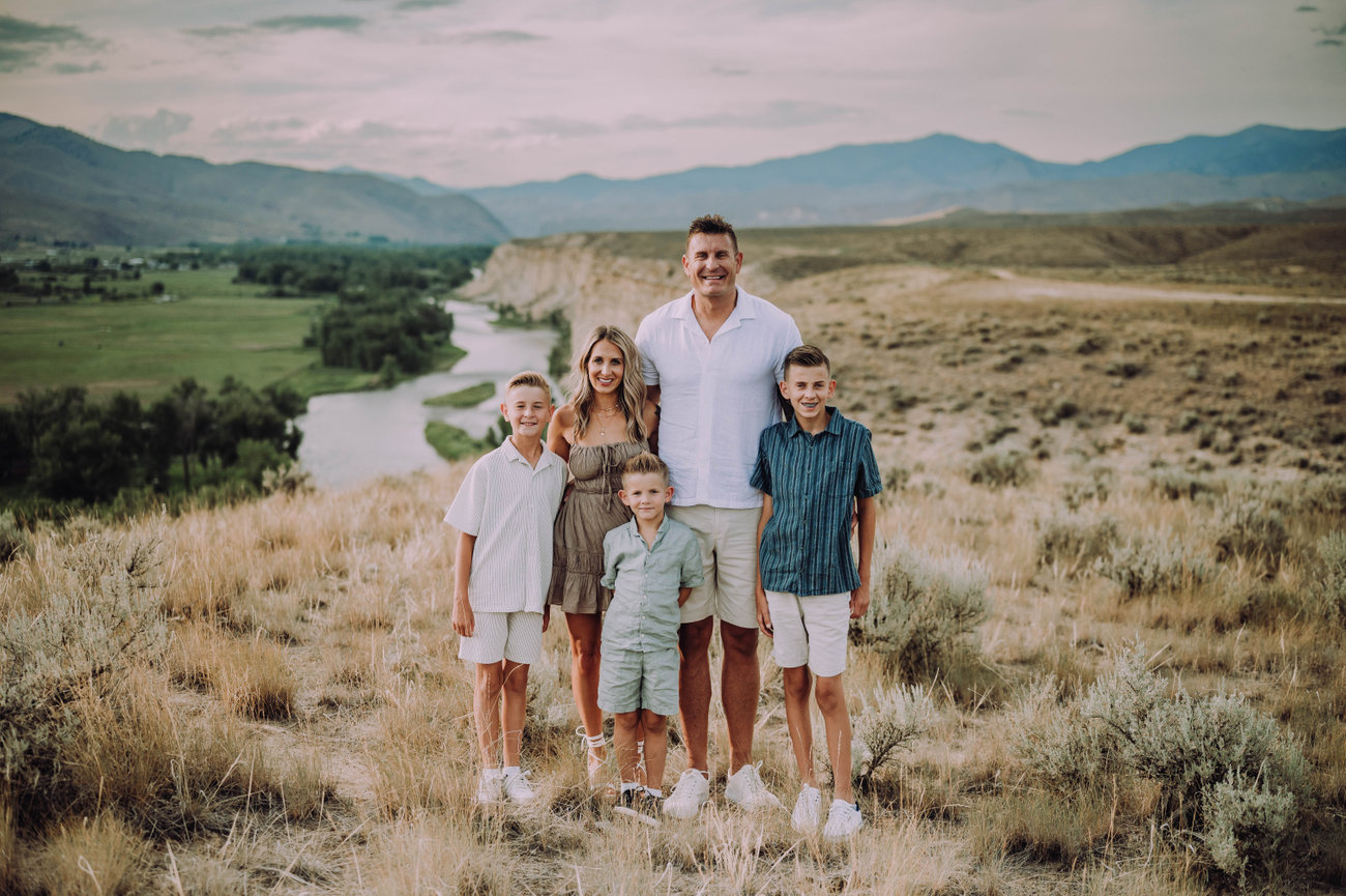Salmon Idaho Family, Mountain Family Photos, Idaho Family Photographer